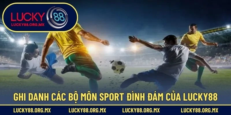 Thể Thao Lucky88 Ghi danh các bộ môn sport đình đám của Lucky88
