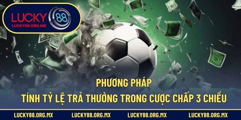 Cược Chấp 3 Chiều - Tận Dụng Ưu Thế Kèo Để Kiếm Lời Mỗi Ngày Phương pháp tính tỷ lệ trả thưởng trong cược chấp 3 chiều
